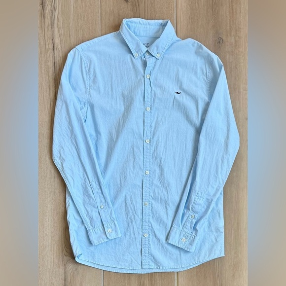 Vineyard Vines Other - Vineyard Vines Light Blue Long-Sleeve Button-Down Shirt Size XL/18